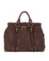 Miu Miu Gathered Large Tote, front view